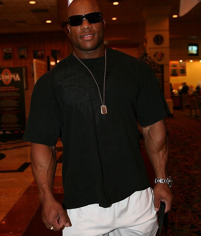 Фил Хит, Phil Heath на турнире Мистер Олимпия 2008