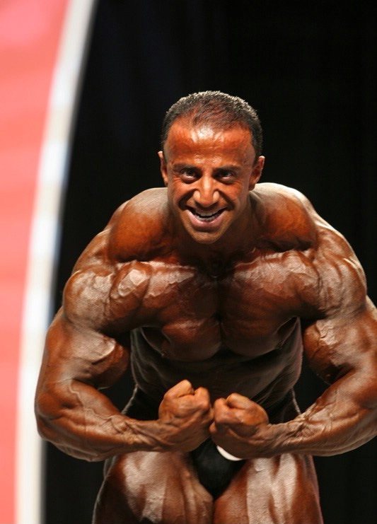Джордж Фарах, George Farah на турнире Мистер Олимпия 2008