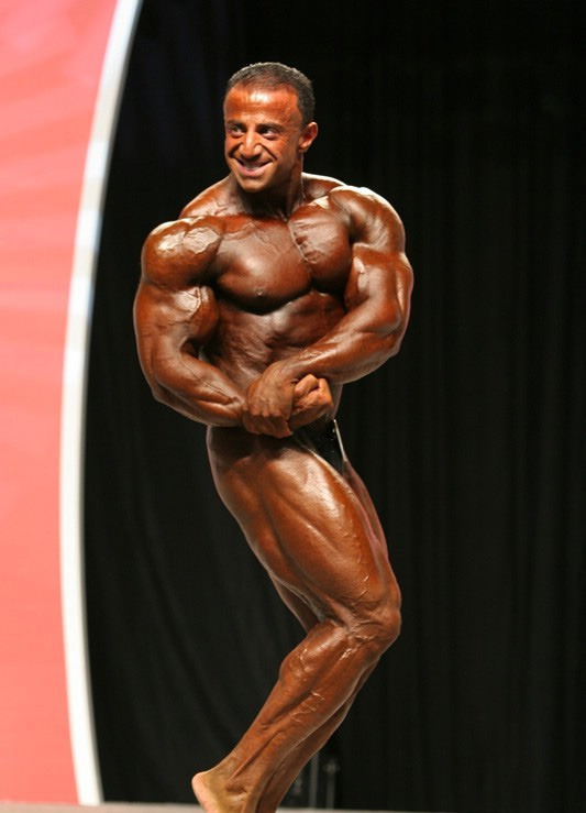 Джордж Фарах, George Farah на турнире Мистер Олимпия 2008