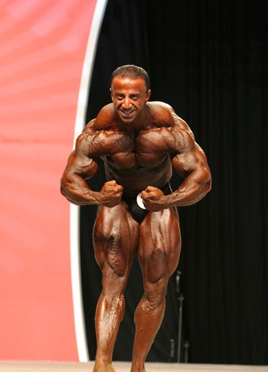 Джордж Фарах, George Farah на турнире Мистер Олимпия 2008