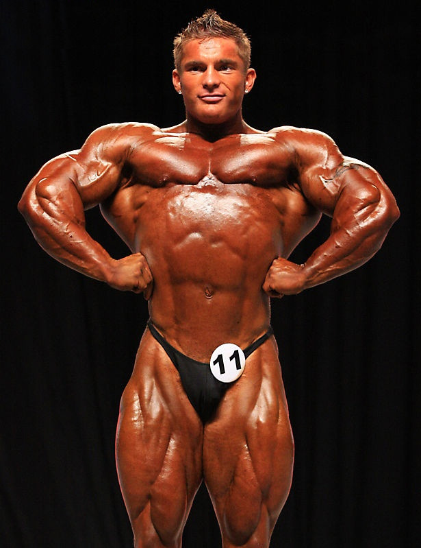 Джеймс Флекс Льюис, James Flex Lewis на турнире Мистер Олимпия 2008