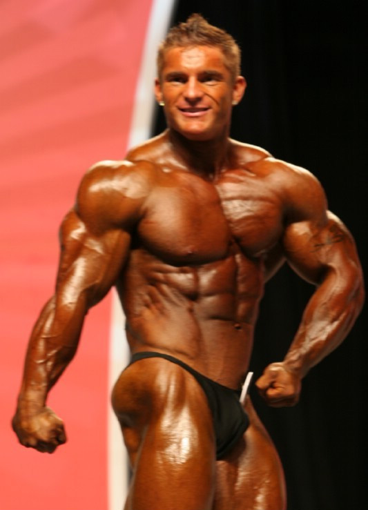 Джеймс Флекс Льюис, James Flex Lewis на турнире Мистер Олимпия 2008