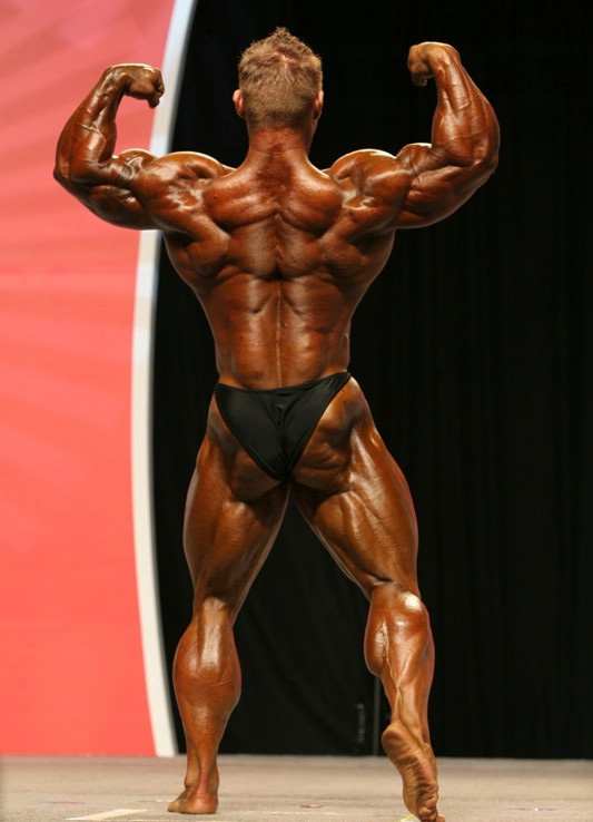 Джеймс Флекс Льюис, James Flex Lewis на турнире Мистер Олимпия 2008