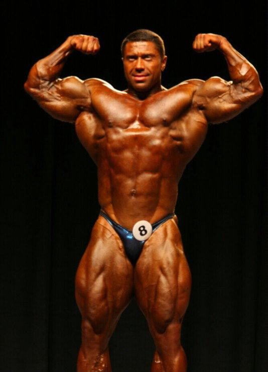 Сергей Шелестов, Sergey Shelestov на турнире Мистер Олимпия 2008