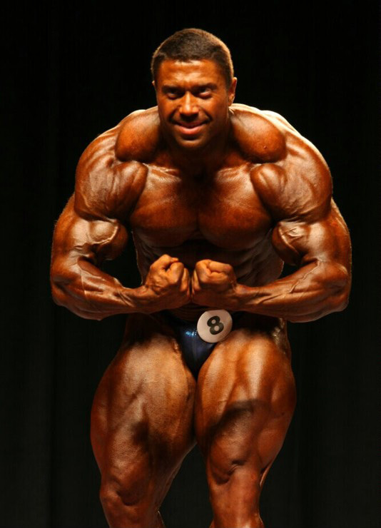 Сергей Шелестов, Sergey Shelestov на турнире Мистер Олимпия 2008