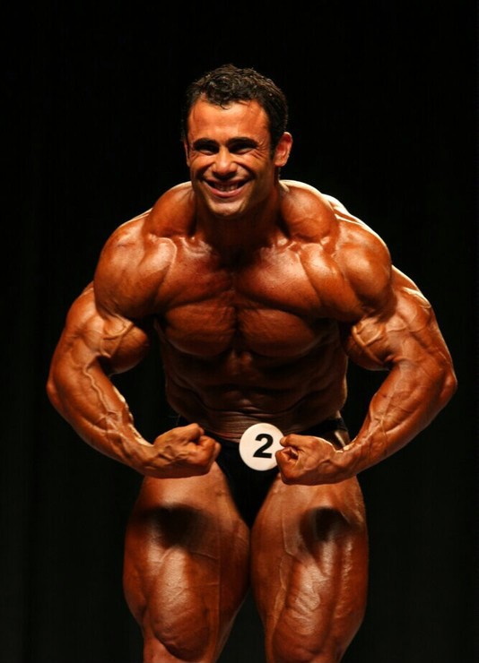 Мое Эль Моссави, Moe El Moussawi на турнире Мистер Олимпия 2008