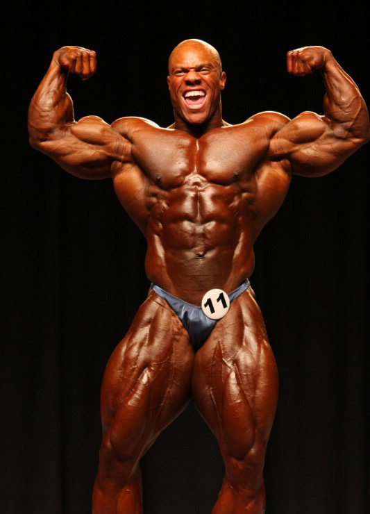 Фил Хит, Phil Heath на турнире Мистер Олимпия 2008
