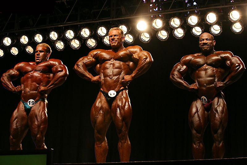 Джей Катлер, Jay Cutler на турнире Мистер Олимпия 2008 вместе с Деннис Вольф, Декстер Джексон