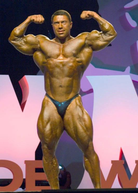 Сергей Шелестов, Sergey Shelestov на турнире Мистер Олимпия 2008