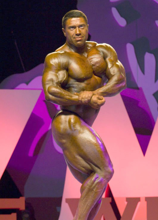 Сергей Шелестов, Sergey Shelestov на турнире Мистер Олимпия 2008