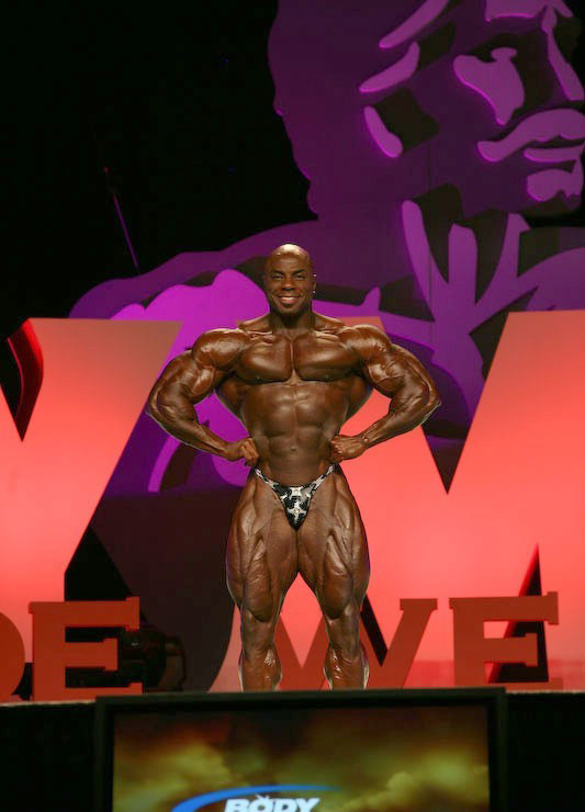 Тони Фримен, Toney Freeman на турнире Мистер Олимпия 2008
