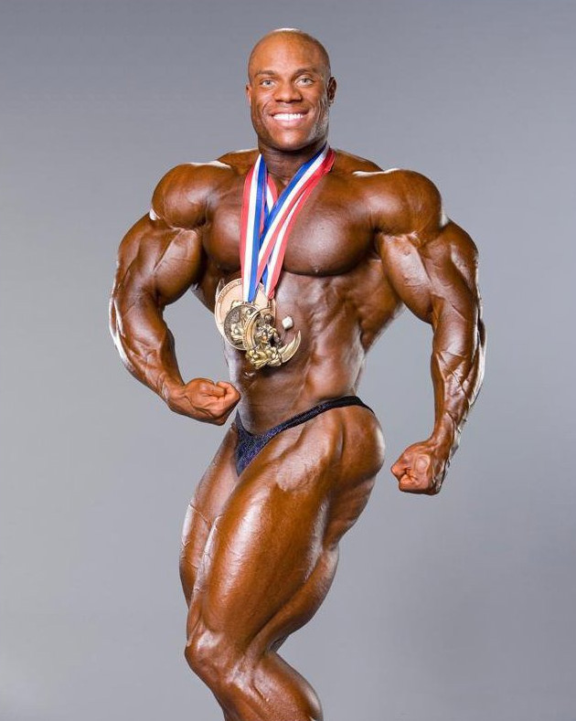 Фил Хит, Phil Heath на турнире Мистер Олимпия 2008