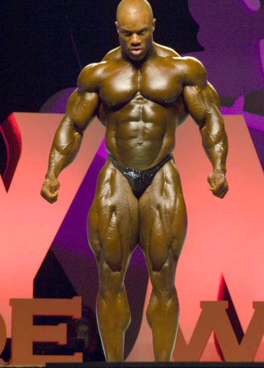 Фил Хит, Phil Heath на турнире Мистер Олимпия 2008