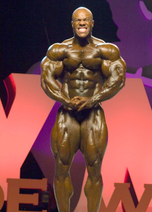 Фил Хит, Phil Heath на турнире Мистер Олимпия 2008