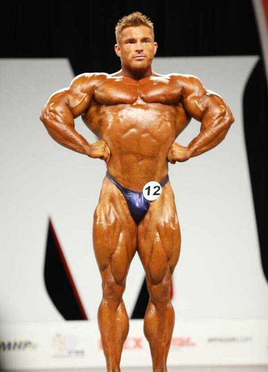 Джеймс Флекс Льюис, James Flex Lewis на турнире Мистер Олимпия 2009