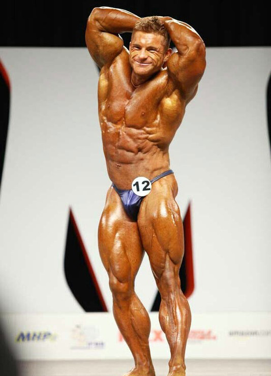 Джеймс Флекс Льюис, James Flex Lewis на турнире Мистер Олимпия 2009