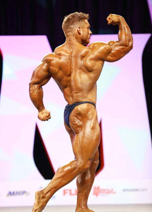 Джеймс Флекс Льюис, James Flex Lewis на турнире Мистер Олимпия 2009
