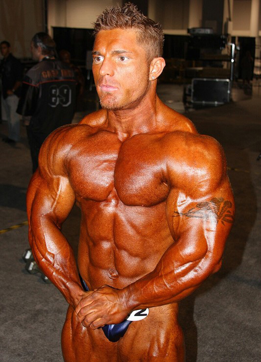 Джеймс Флекс Льюис, James Flex Lewis на турнире Мистер Олимпия 2009