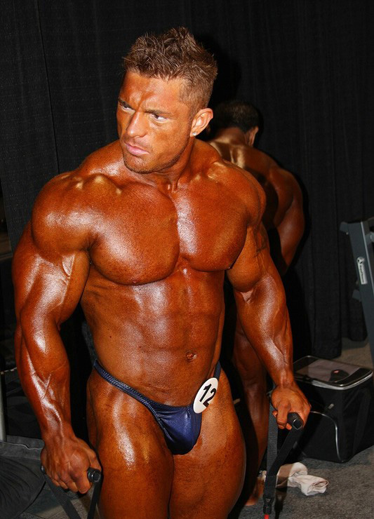Джеймс Флекс Льюис, James Flex Lewis на турнире Мистер Олимпия 2009