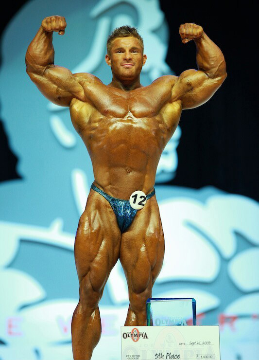 Джеймс Флекс Льюис, James Flex Lewis на турнире Мистер Олимпия 2009