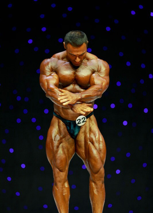 Ахмед Хайдар, Ahmad Haidar на турнире Мистер Олимпия 2009