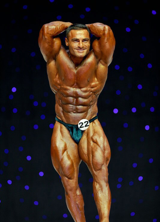Ахмед Хайдар, Ahmad Haidar на турнире Мистер Олимпия 2009