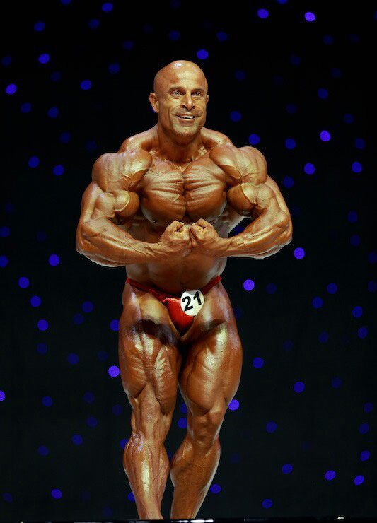 Майкл Кефалианос, Michael Kefalianos на турнире Мистер Олимпия 2009