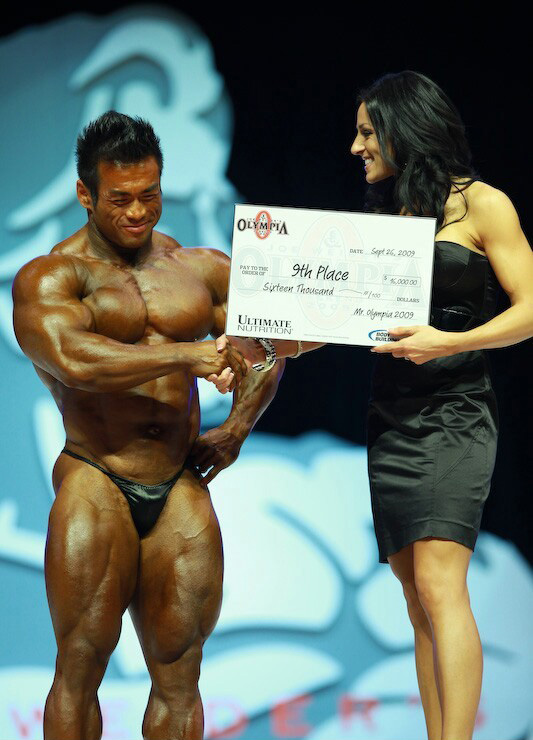 Хидетада Ямагиши, Hidetada Yamagishi на турнире Мистер Олимпия 2009