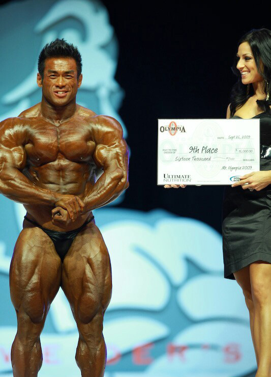 Хидетада Ямагиши, Hidetada Yamagishi на турнире Мистер Олимпия 2009