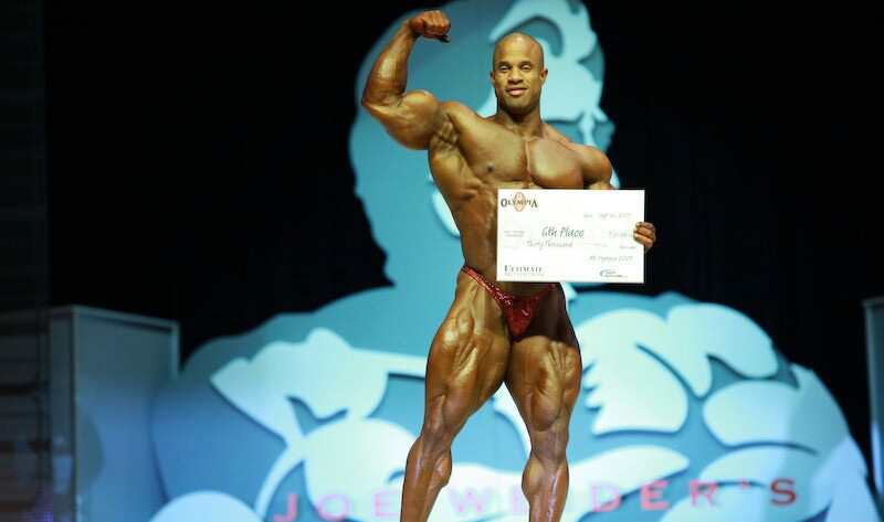 Виктор Мартинез, Victor Martinez на турнире Мистер Олимпия 2009