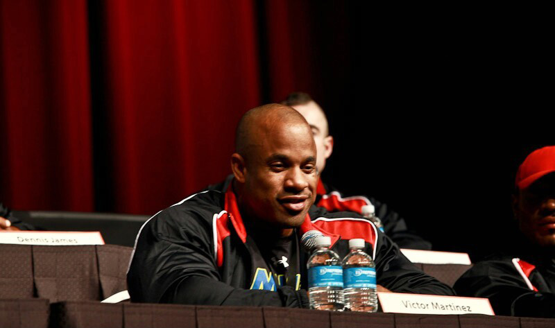Виктор Мартинез, Victor Martinez на турнире Мистер Олимпия 2010