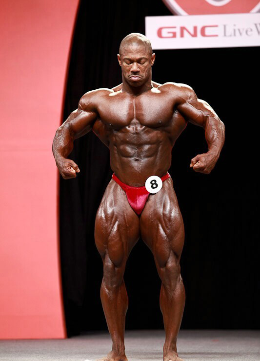 Ричард Трикки Джексон, Richard Tricky Jackson на турнире Мистер Олимпия 2010