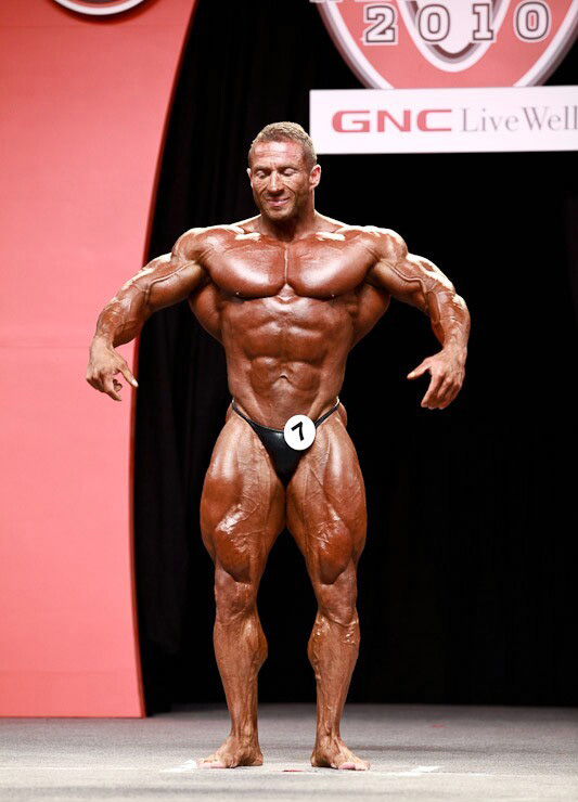 Ярослав Хорват, Jaroslav Horvath на турнире Мистер Олимпия 2010