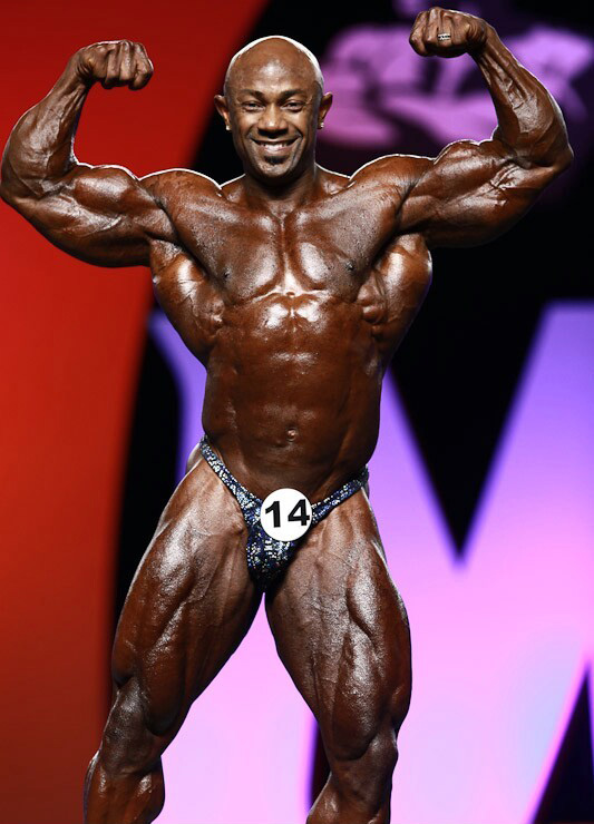 Рок Шабазз, Roc Shabazz на турнире Мистер Олимпия 2010