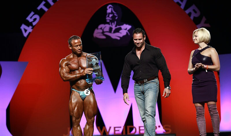 Джейсон Арнтц, Jason Arntz на турнире Мистер Олимпия 2010