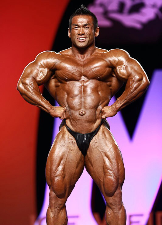 Хидетада Ямагиши, Hidetada Yamagishi на турнире Мистер Олимпия 2010