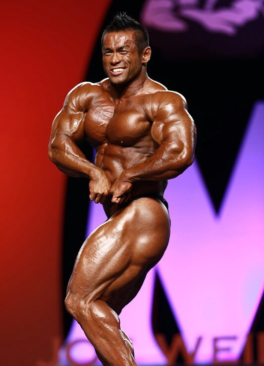 Хидетада Ямагиши, Hidetada Yamagishi на турнире Мистер Олимпия 2010