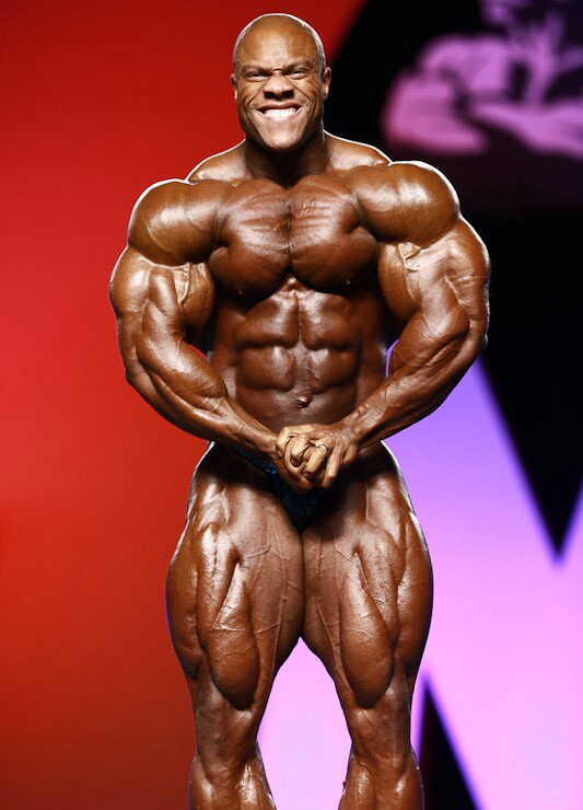 Фил Хит, Phil Heath на турнире Мистер Олимпия 2010