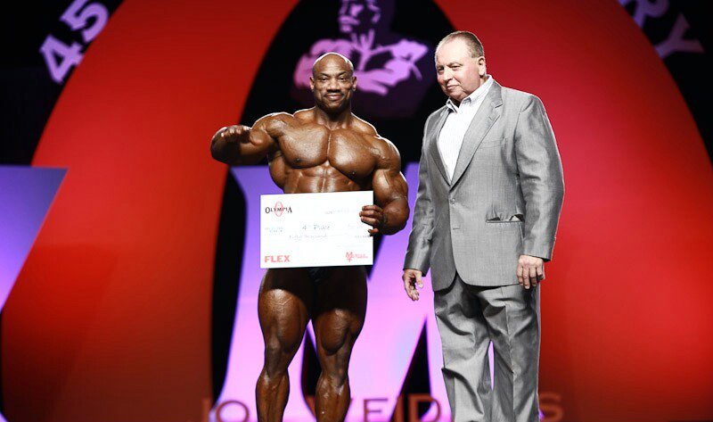Декстер Джексон, Dexter Jackson на турнире Мистер Олимпия 2010