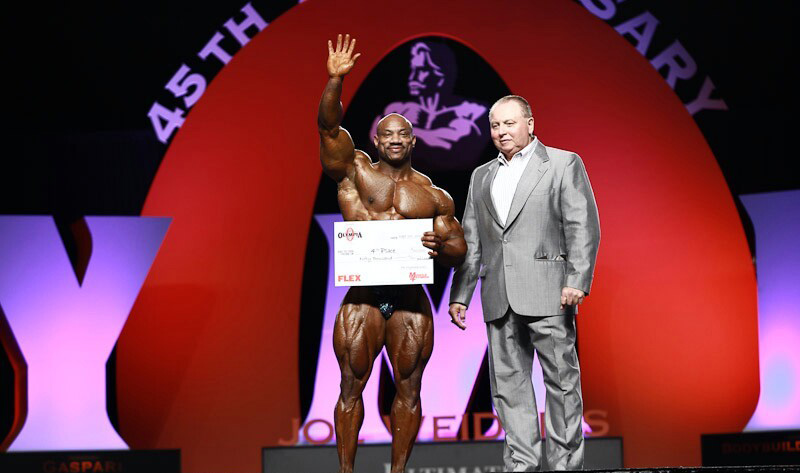 Декстер Джексон, Dexter Jackson на турнире Мистер Олимпия 2010