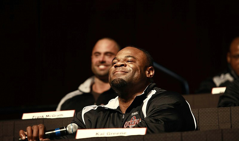 Кай Грин, Kai Greene на турнире Мистер Олимпия 2011