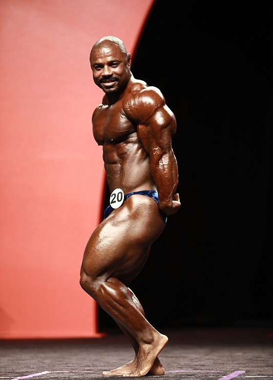 Марвин Вард, Marvin Ward на турнире Мистер Олимпия 2011