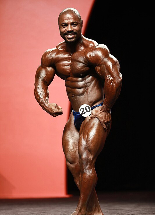 Марвин Вард, Marvin Ward на турнире Мистер Олимпия 2011