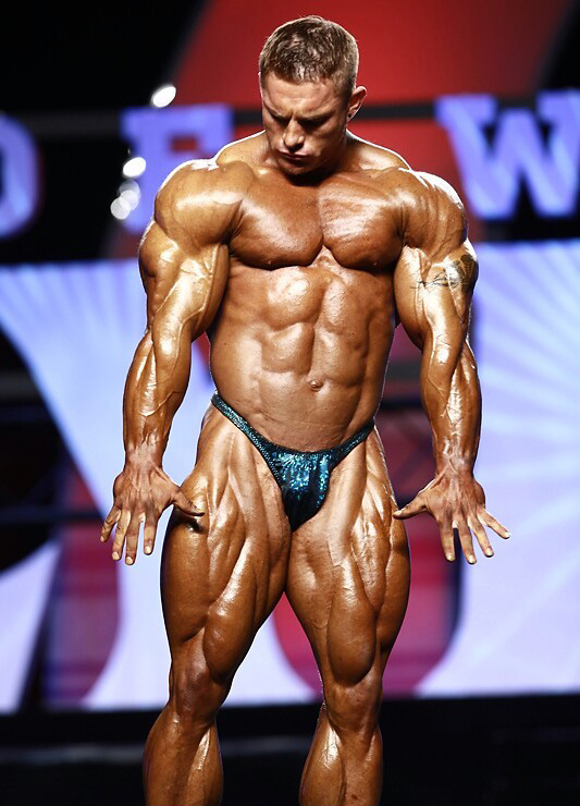 Джеймс Флекс Льюис, James Flex Lewis на турнире Мистер Олимпия 2011