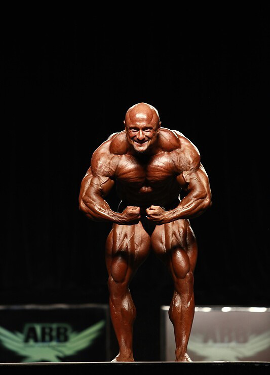 Роберт Петрикович, Robert Piotrkowicz на турнире Мистер Олимпия 2011