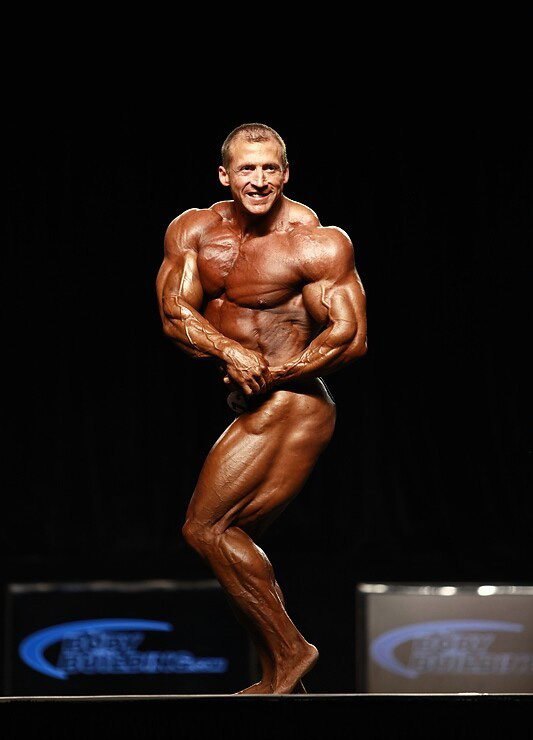 Марк Лавои, Marc Lavoie на турнире Мистер Олимпия 2011