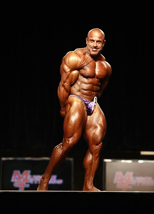 Майкл Кефалианос, Michael Kefalianos на турнире Мистер Олимпия 2011