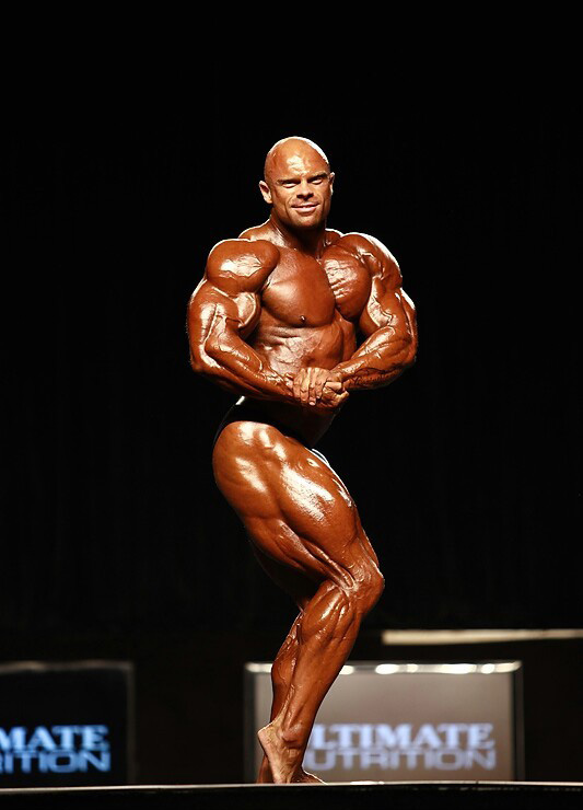 Мариус Донне, Marius Dohne на турнире Мистер Олимпия 2011