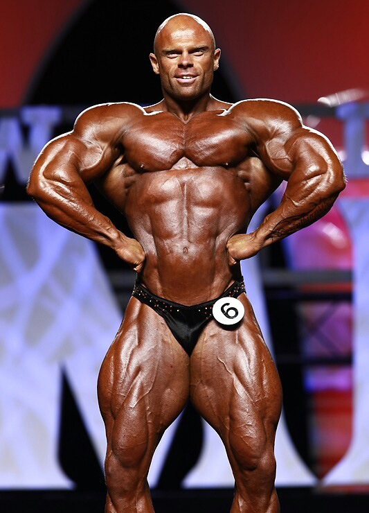 Мариус Донне, Marius Dohne на турнире Мистер Олимпия 2011