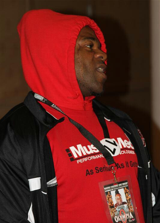 Кай Грин, Kai Greene на турнире Мистер Олимпия 2012